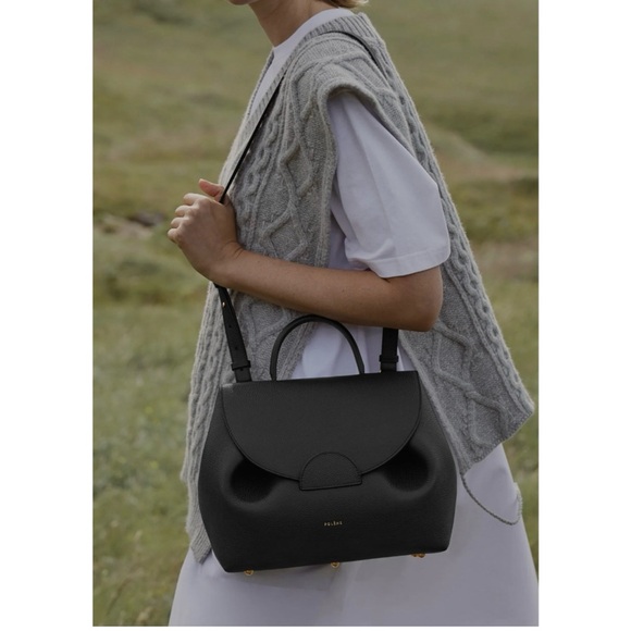 Polene Handbags - POLENE Numéro Un Edition Textured Black
Crossbody Bag Purse